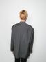 The Frankie Shop Blazer met enkele rij knopen Grijs - Thumbnail 3