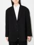 The Frankie Shop Blazer met enkele rij knopen Zwart - Thumbnail 2