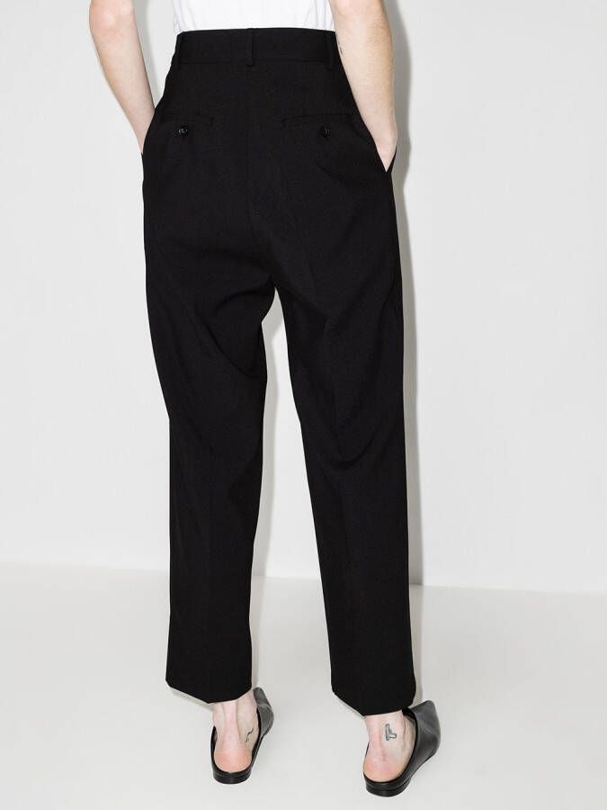 The Frankie Shop Cropped pantalon Zwart