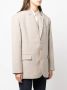 The Frankie Shop Oversized blazer Beige - Thumbnail 3
