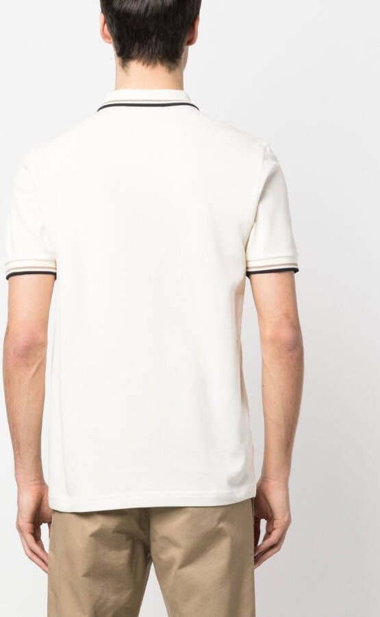 Fred Perry Poloshirt met geborduurd logo Beige