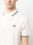 Fred Perry Poloshirt met geborduurd logo Beige - Thumbnail 5