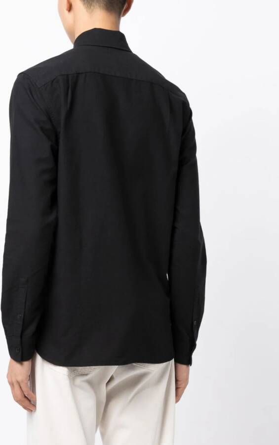 Fred Perry Katoenen Oxford overhemd Zwart