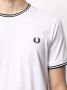 Fred Perry Katoenen T-shirt Wit - Thumbnail 5