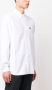 Fred Perry Overhemd met geborduurd logo Wit - Thumbnail 3