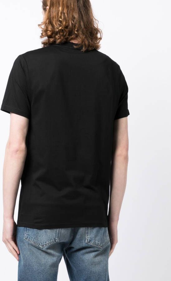 Fred Perry T-shirt met geborduurd logo Zwart