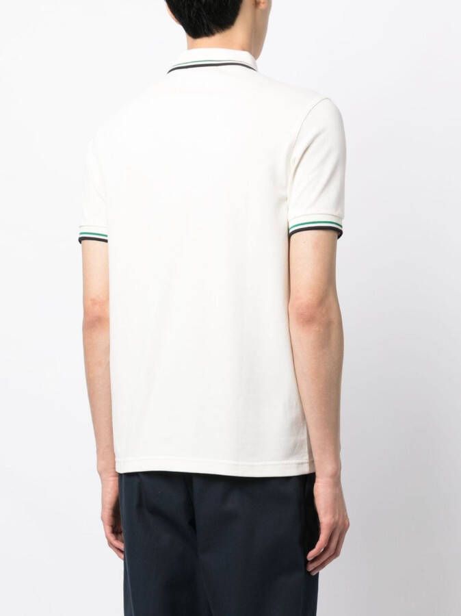 Fred Perry Poloshirt met geborduurd logo Beige