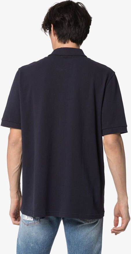 Fred Perry Poloshirt met geborduurd logo Blauw