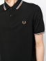 Fred Perry Poloshirt met geborduurd logo Zwart - Thumbnail 5