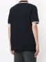 Fred Perry Poloshirt met gestreepte afwerking Blauw - Thumbnail 4