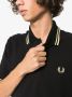 Fred Perry Poloshirt met gestreepte afwerking Zwart - Thumbnail 5
