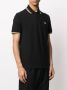 Fred Perry Poloshirt met gestreepte afwerking Zwart - Thumbnail 3
