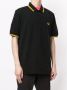Fred Perry Poloshirt met gestreepte afwerking Zwart - Thumbnail 3