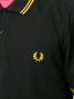 Fred Perry Poloshirt met gestreepte afwerking Zwart - Thumbnail 5