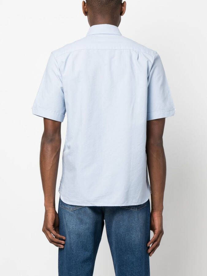 Fred Perry Katoenen overhemd Blauw