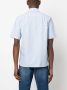 Fred Perry Katoenen overhemd Blauw - Thumbnail 4