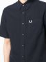 Fred Perry Katoenen overhemd Blauw - Thumbnail 5