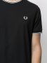 Fred Perry T-shirt met geborduurd logo Blauw - Thumbnail 5