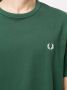 Fred Perry T-shirt met geborduurd logo Groen - Thumbnail 5