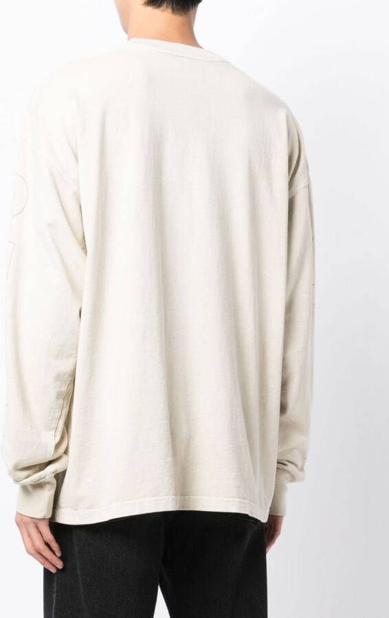 Fred Segal Sweater met logoprint Wit