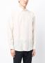 Frescobol Carioca Antonio linnen overhemd Beige - Thumbnail 3
