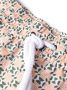 Frescobol Carioca Zwembroek met geometrische print Oranje - Thumbnail 3