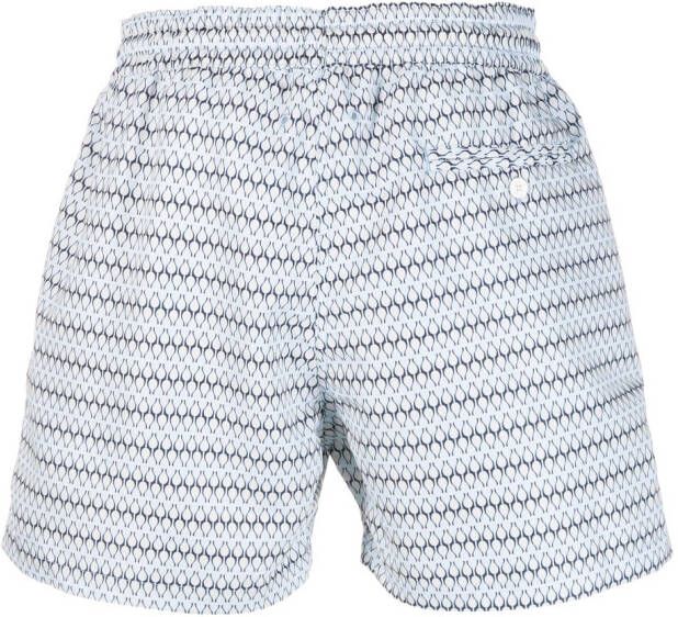 Frescobol Carioca Zwembroek met trekkoord Blauw