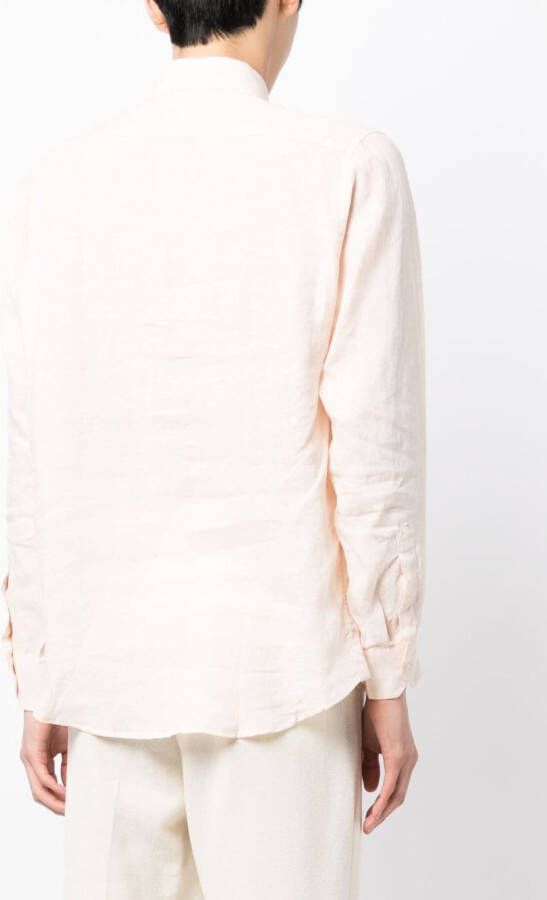 Frescobol Carioca Linnen overhemd Roze