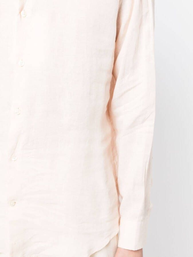 Frescobol Carioca Linnen overhemd Roze