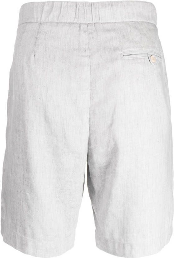 Frescobol Carioca Shorts van linnen-katoenmix Grijs