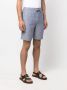 Frescobol Carioca Shorts van linnen mix Blauw - Thumbnail 3
