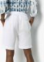 Frescobol Carioca Sportieve shorts Wit - Thumbnail 3
