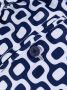 Frescobol Carioca Zwembroek met geometrische print Blauw - Thumbnail 3