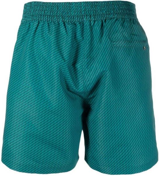 Frescobol Carioca Zwembroek met print Groen