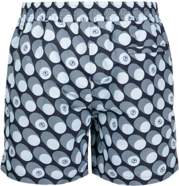 Frescobol Carioca Zwembroek met stippen Blauw