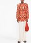 F.R.S For Restless Sleepers Blouse met grafische print Rood - Thumbnail 2