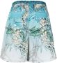 F.R.S For Restless Sleepers Shorts met ombré-effect Blauw - Thumbnail 2