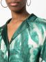 F.R.S For Restless Sleepers Zijden blouse Groen - Thumbnail 5