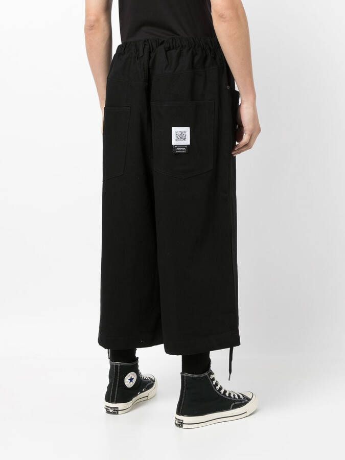 Fumito Ganryu Denim broek Zwart
