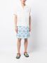 Fumito Ganryu Shorts met trekkoord Blauw - Thumbnail 2