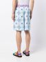 Fumito Ganryu Shorts met trekkoord Blauw - Thumbnail 4