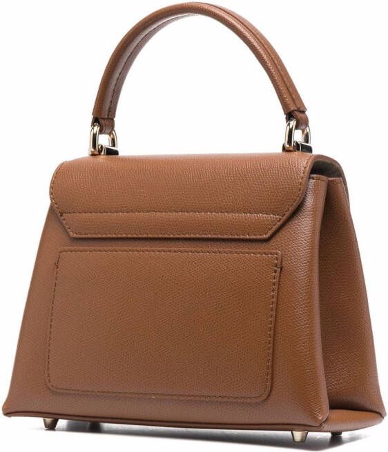 Furla 1927 leren shopper Bruin