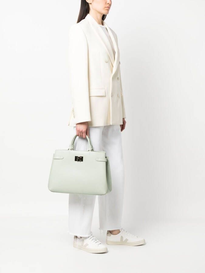 Furla 1927 shopper Groen