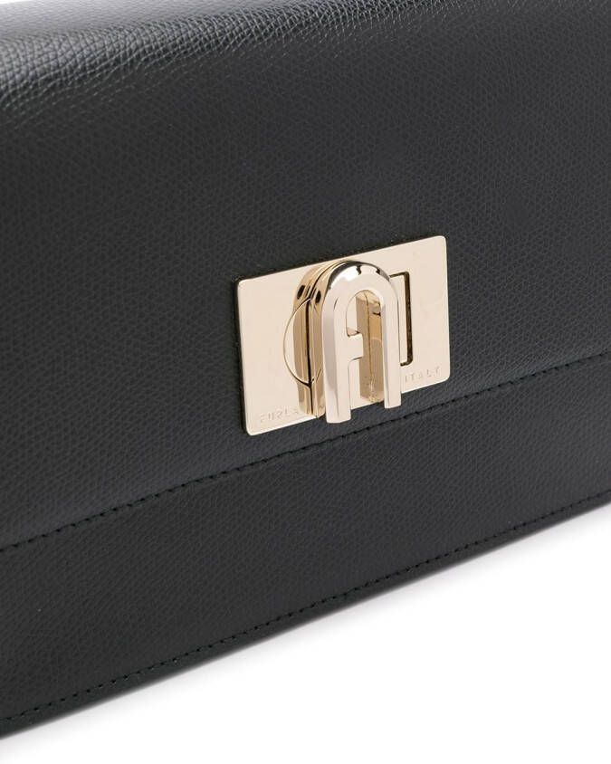 Furla Crossbodytas met monogram Zwart