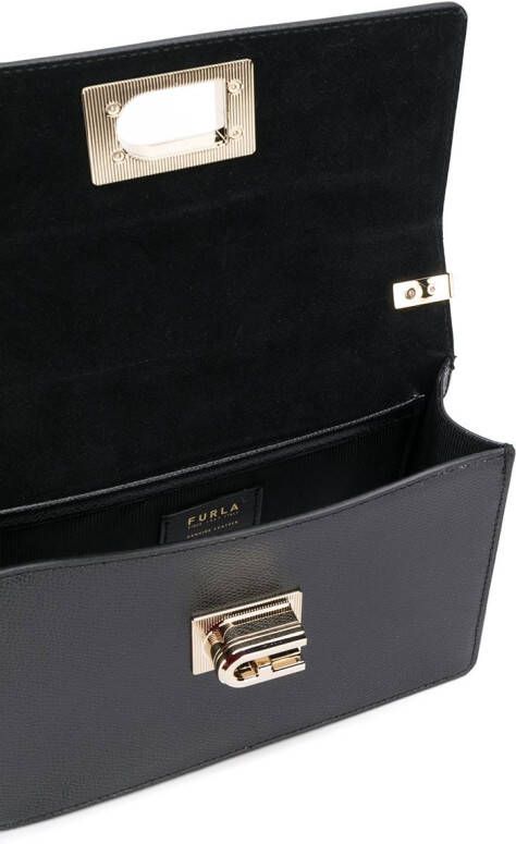 Furla Crossbodytas met monogram Zwart