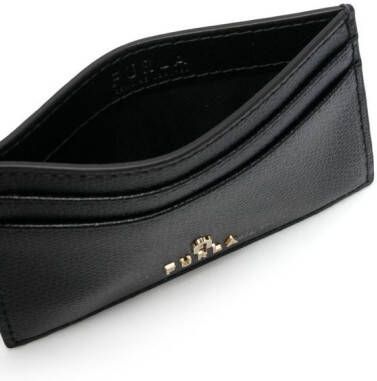 Furla Leren pasjeshouder Zwart