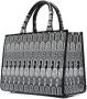 Furla Shopper met jacquard Zwart - Thumbnail 3