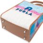 Furla Shopper met logoprint Blauw - Thumbnail 4