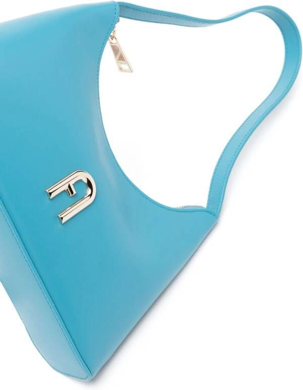 Furla Diamante leren shopper Blauw