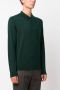 FURSAC Button-up wollen poloshirt Groen - Thumbnail 3